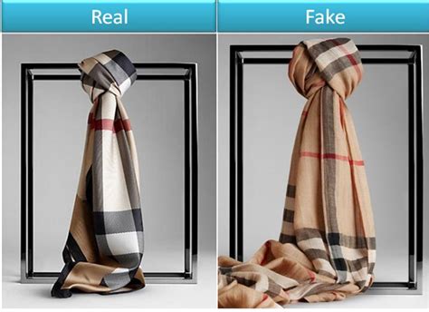 burberry silk scarf real or fake|Burberry scarf scam.